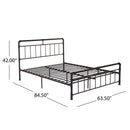 QUEEN SIZE METAL BED