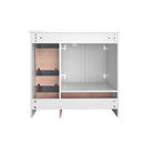 Shaker Free Standing Bathroom Vanity Cabinet With Sink, Soft Close Drawers, Soft Close Doors