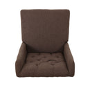 Sophisticated Tufted Dining Chair With High Back Design