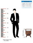 Split - Bedside Table - Chestnut