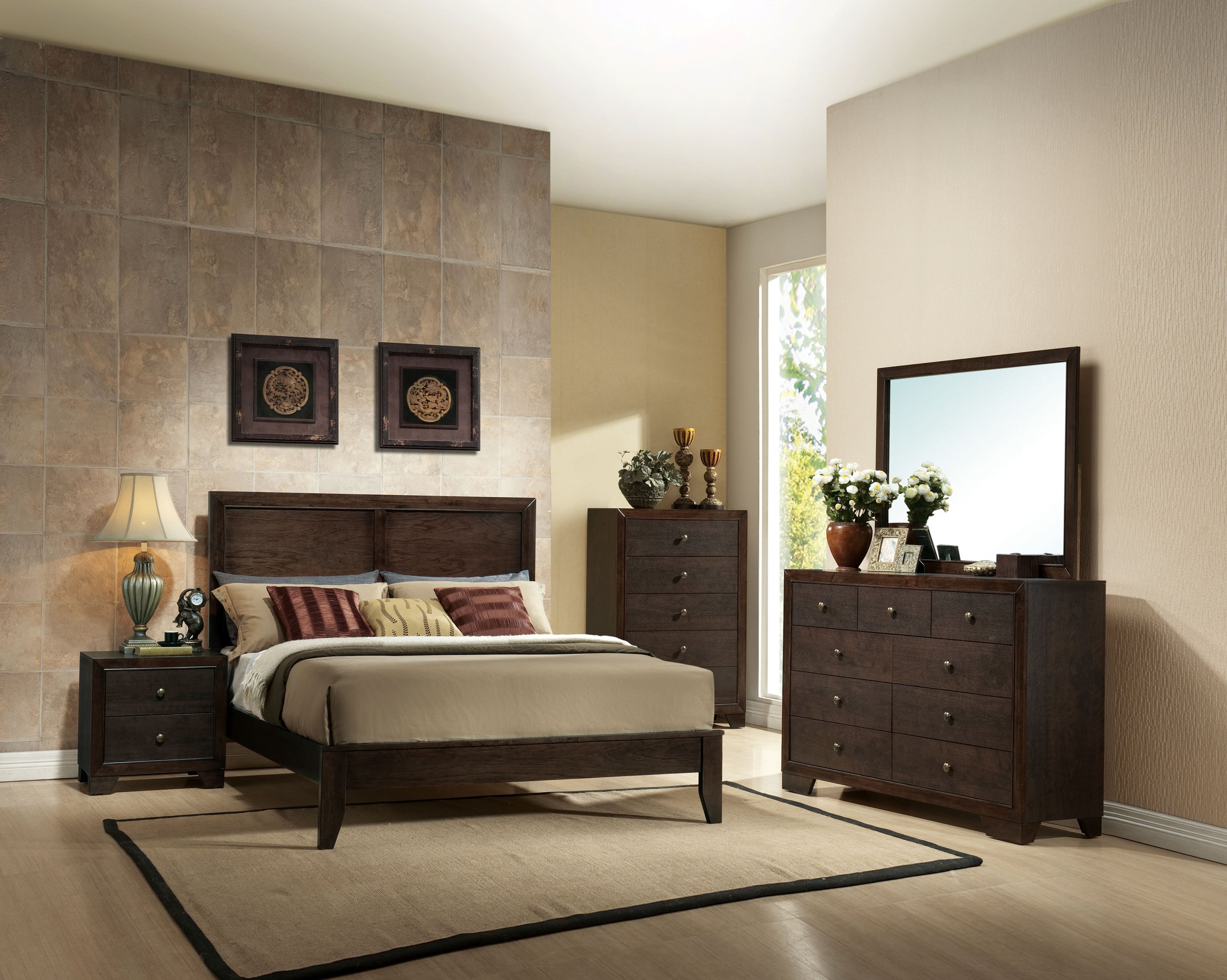 ACME Madison Queen Bed in Espresso 19570Q - Atlantic Fine Furniture Melbourne FL
