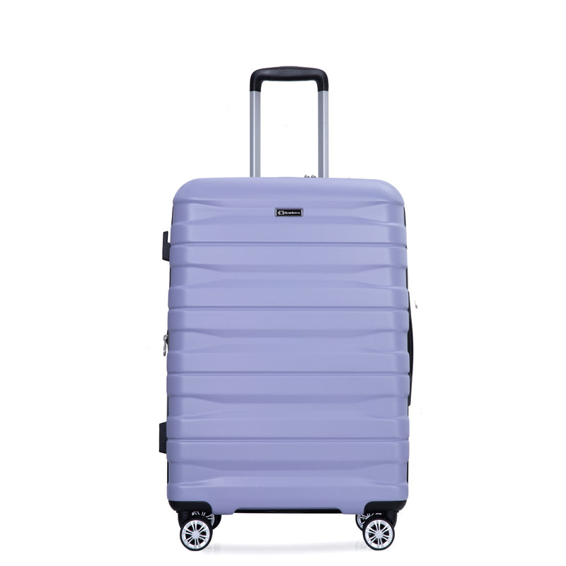 Luggage Set Of 5 Pieces, Expandable Hard Pc Luggage Set With Tsa Lock For Rotating Wheels