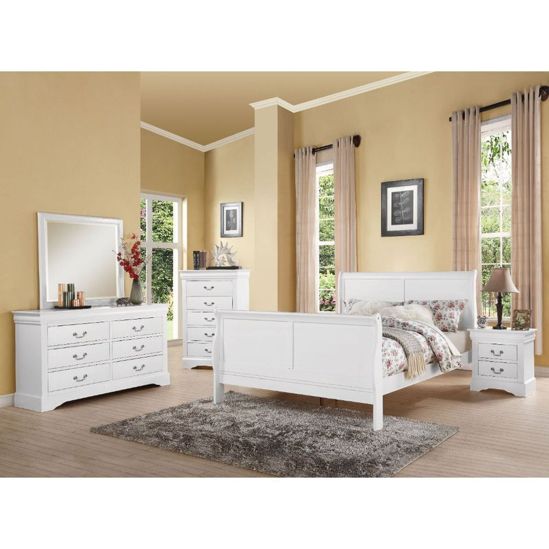 Louis Philippe III - Bed (FB 34"H) - Atlantic Fine Furniture Inc