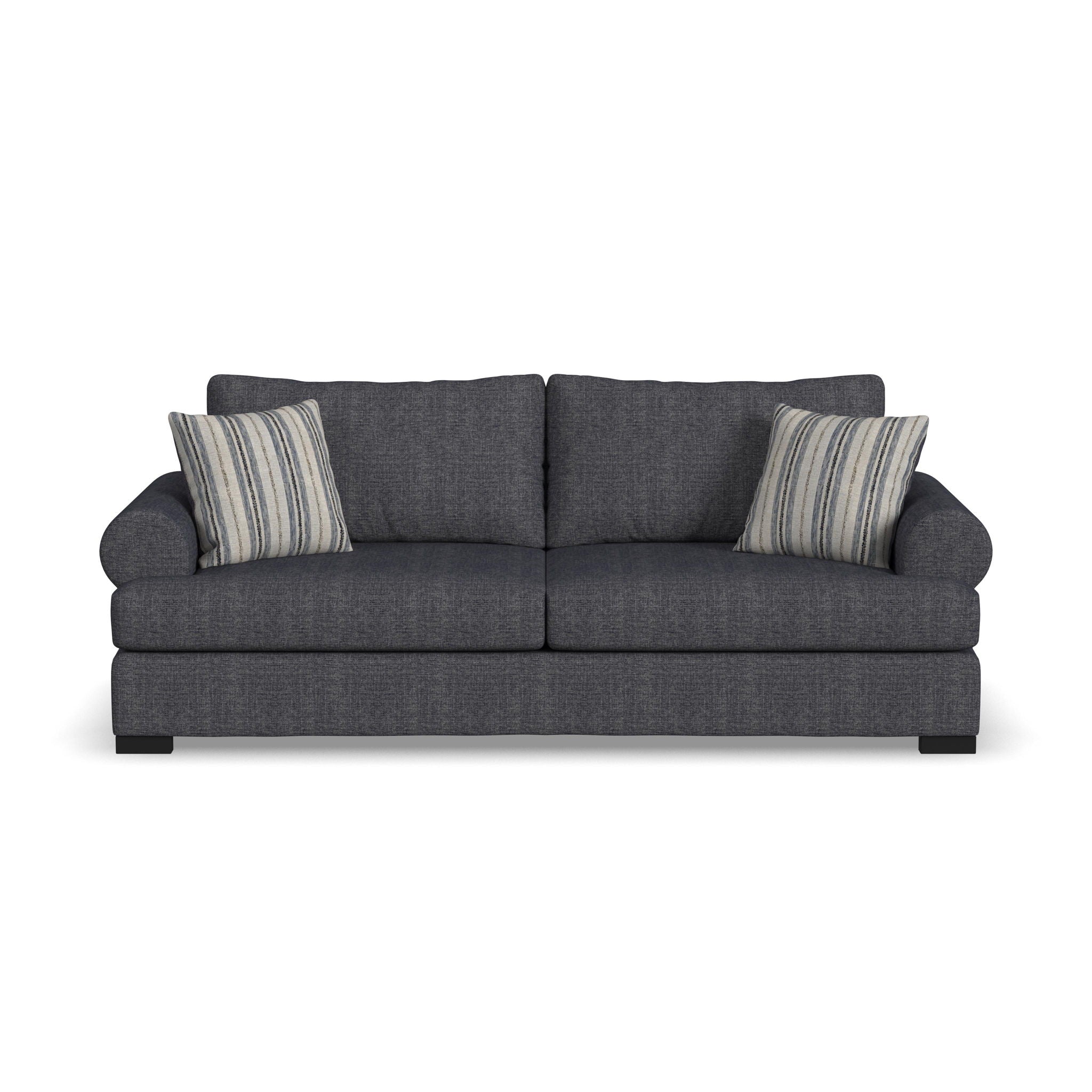 Florence - Fabric Stationary Extra Large Two-Cushion Sofa