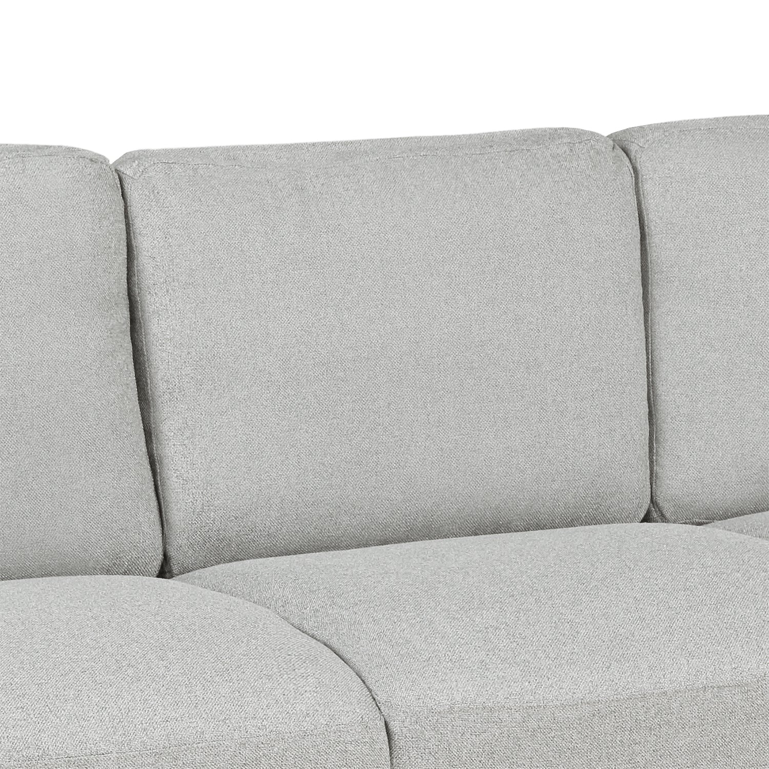 Living Room Furniture Loveseat Sofa and 3-seat  sofa (Light Gray) - Atlantic Fine Furniture Melbourne FL