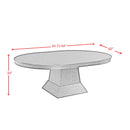 Maddox - Oval Dining Table Set
