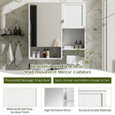 Modern Wall Mounted Bathroom Medicine Cabinet, Bathroom Wall Storage Cabinet With Mirror