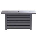 Propane / Gas Outdoor Fire Pit Table With Lid