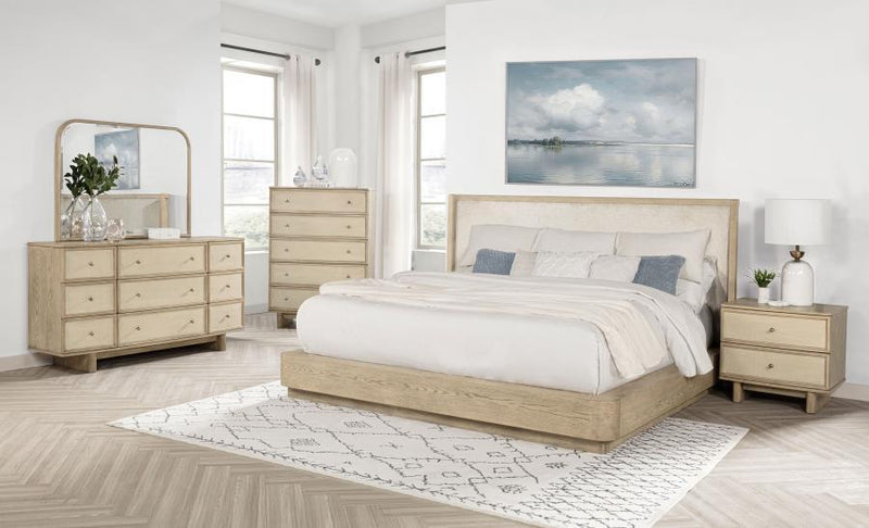 Kailani - 5-Drawer Bedroom Chest Of Drawers - Beige Oak