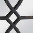 Rectangular Wooden Wall Mirror With Antique Frame, Vertical Or Horizontal Home Decor For Living Room (Set of 2)