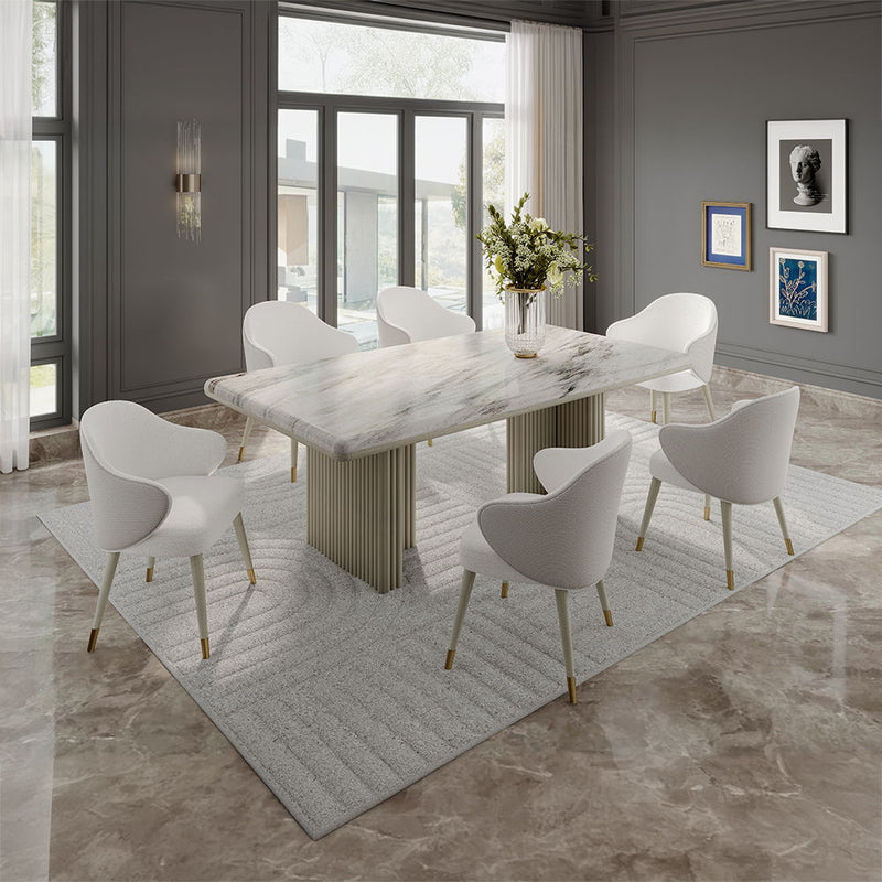 Charity - Dining Table - Beige