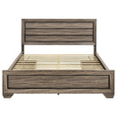 Kauffman - Wood Storage Panel Bed