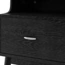 Starla - Wooden Nightstand - Black