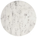 Haven - Round Genuine White Marble Top Table
