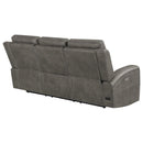 Brickston - Triple Power Reclining Sofa