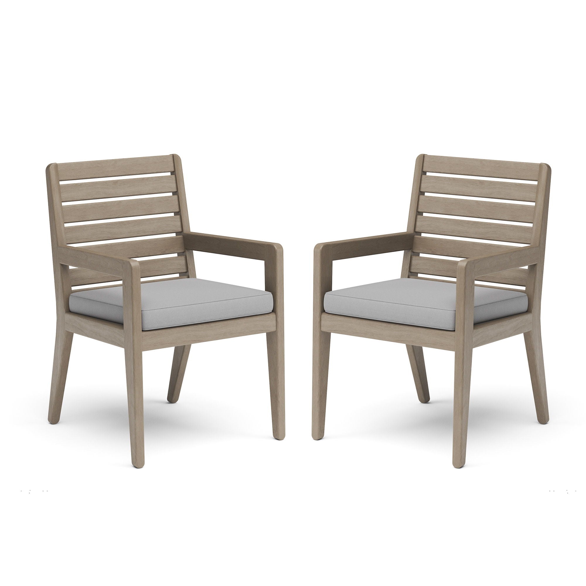 Sustain - Outdoor Dining Armchair (Set of 2) - Gray