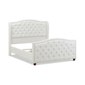 Marcella - Upholstered Shelter Headboard Bed Set