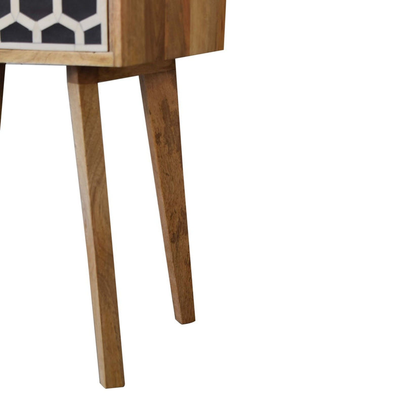 Inlay - Bone Inlay Drawer Nightstand