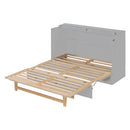 Murphy Bed With Large Drawers, Space Saving Design