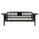 Twin size Daybed, Wood Slat Support, Espresso