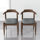 Dakota - Mid-Century Modern Velvet Dining Chair (Set of 2)