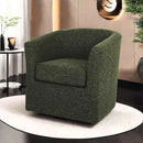 Melodize - Swivel Club Chair With Barrel Shape Design