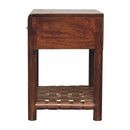 T Bar Nightstand - Dark Brown