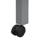 Loft Bed With Retractable Writing Desk And 4 Drawers, With Lateral Portable Desk And Shelves