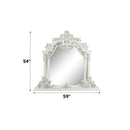 Vanaheim - Mirror - Antique White Finish - 54" - Atlantic Fine Furniture Inc