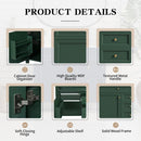 Bathroom Vanity & Top Sink, Modern Bathroom Storage Cabinet With 2 Drawers And A Tip-Out Drawer