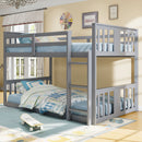 Solid Construction Bunk Bed & Ladder