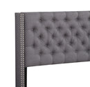 Nailhead Bed Transitional Vibrant