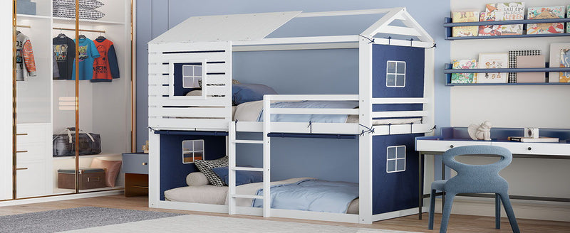 Bunk House Bed With Tent