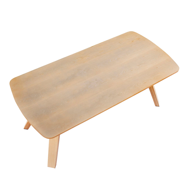 Folia - Mid-Century Modern Bench - Natural