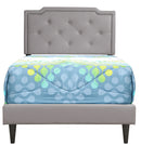 Button Tufted Bed Charming For Cozy Spaces