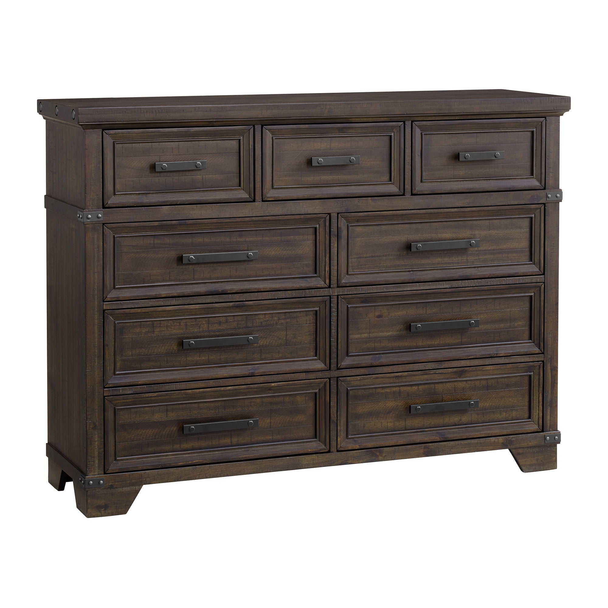 Colorado City - 9-Drawer Dresser - Charcoal
