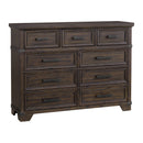 Colorado City - 9-Drawer Dresser - Charcoal