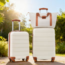 Hardshell Luggage Sets 2 Pieces + Bag Spinner Suitcase With Tsa Lock Lightweight 20" / 24"
