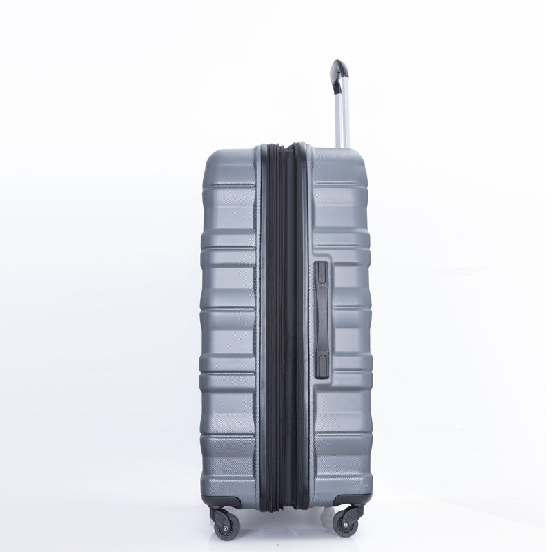 Expandable 3 Piece Luggage Sets Lightweight & Durable Suitcase, Spinner Wheels, Tsa Lock