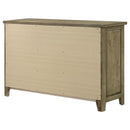 Hazlewood - 6-Drawer Bedroom Dresser Cabinet - Vineyard Oak