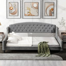 Modern Luxury Tufted Button Daybed, Full, Gray (Old SKU: SM001009AAE)