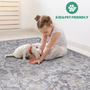 Marfi - 6' X 9' Oriental Area Rug - Sand / Ivory