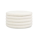 Fuji - Oversized Round Storage Ottoman