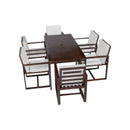 Patio Dining Set Outdoor Dining Table And Chair Set With And Removable Cushions For Patio