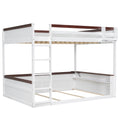 Bunk Bed With Built In Shelves, Storage Box, LED Light And USB Charging Station
