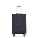 4 Piece Set, Softshell Suitcase Spinner Wheels Terylene Luggage Sets