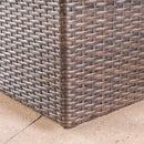 Nimbus - Outdoor Swivel Club Chair With Rattan Wicker Cover