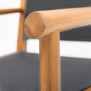 Cordoba - Dining Chair Set With Acacia Wood Frame And Textilen Upholstery (Set of 2) - Teak