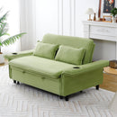 Modern Fabric Multi-Functional Sofa Bed With Adjustable Armrests And Backrests