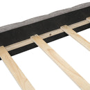 Elegant Design Upholstered Platform Bed